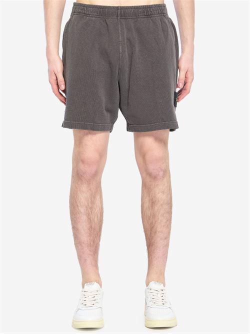 Bermuda shorts in fleece cotton STONE ISLAND | L1S156200014S0060V0165